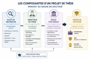 Diagramme synthétisant les composantes