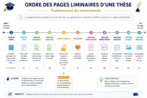 Ordre des pages liminaires d'une thèse
