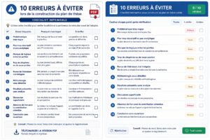 Choix du plan selon discipline