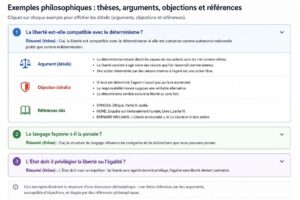 Chaque exemple en