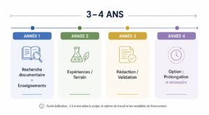 Diagramme de Gantt simplifié