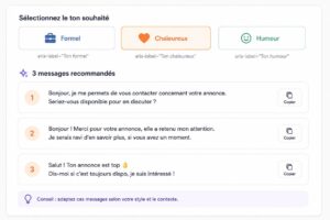 Petit sélecteur de ton