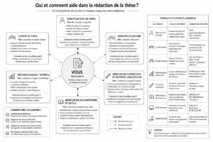 Qui et comment aide dans la rédaction de la thèse